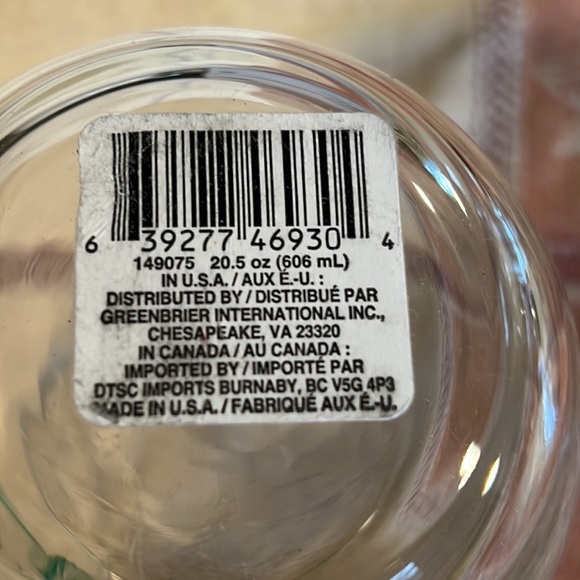 NWT Custom Design Curly Tail Club beverage class. Custom design of logo. - Picture 5 of 7